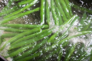 Blanching Vegetables Green Beans
