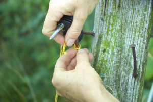 Installing an Electric Fence System